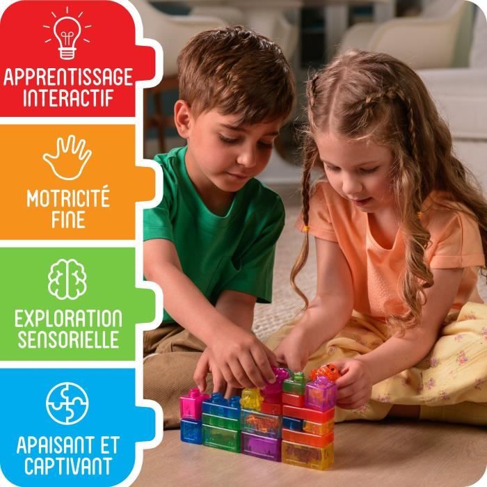 Building Block Set - Construction Set - JELLY BLOX - GOLIATH - 24 pieces - Ages 2 and up