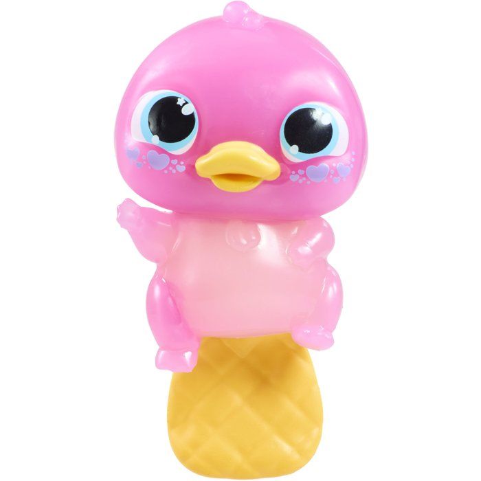 Animagic - GOLIATH - Let's Glo Puddles Pink - Interactive Animal Toy - Pink - Ages 4 and up