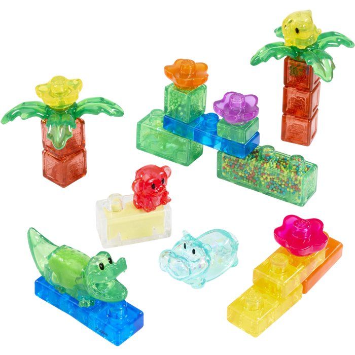 Jelly Blox Jungle Set - Sensory Blocks - GOLIATH - 24 pieces - Ages 2 and up
