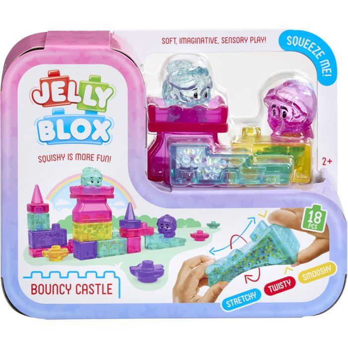 Jelly Blox Squish Castle - blocs de construction - GOLIATH - 30 pieces - des 2 ans