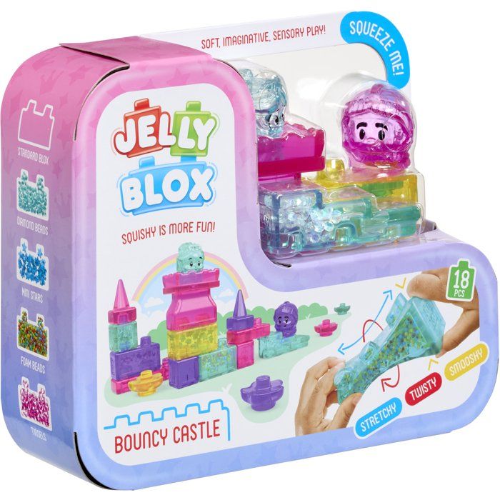 Jelly Blox Squish Castle - blocs de construction - GOLIATH - 30 pieces - des 2 ans
