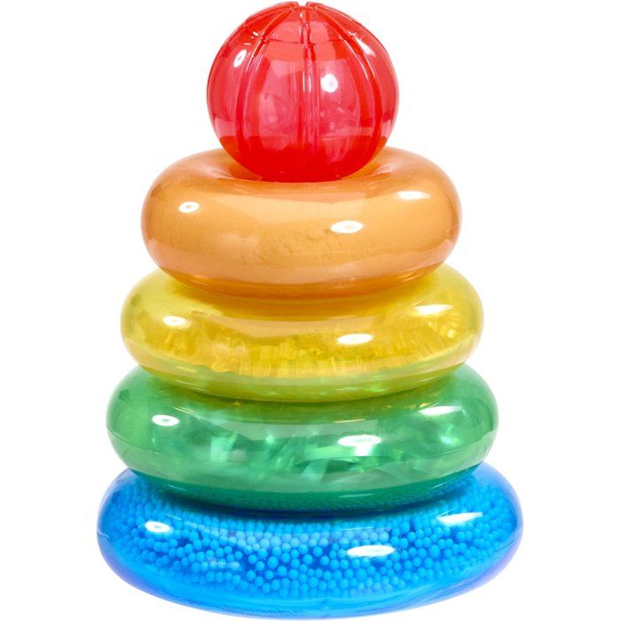 Lil' Jellies Jelly Stacker - Sensory Blocks - GOLIATH - 4 pieces - ages 6 months and up