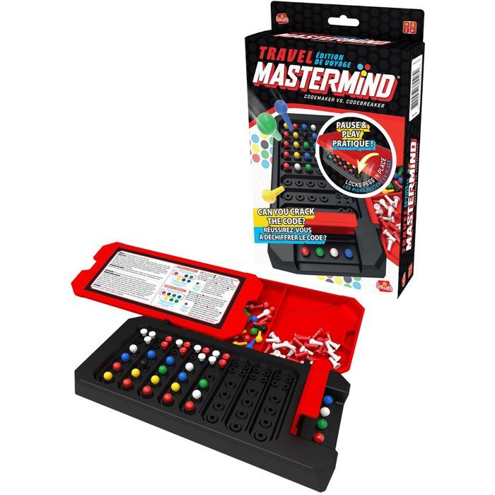 Mastermind Travel Box - logic game - GOLIATH - travel size