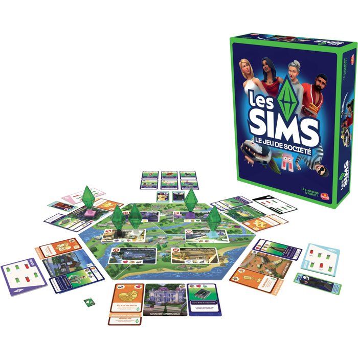 The Sims - board game - GOLIATH - strategy and simulation
