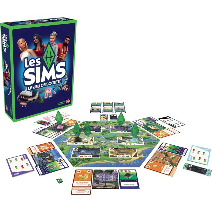 The Sims - board game - GOLIATH - strategy and simulation