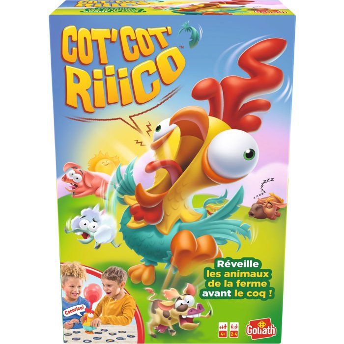 Cot Cot Riiico - Party Game - GOLIATH - Speed and Suspense