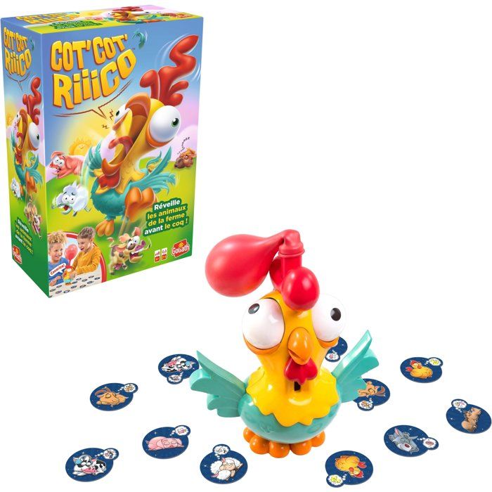 Cot Cot Riiico - Party Game - GOLIATH - Speed and Suspense