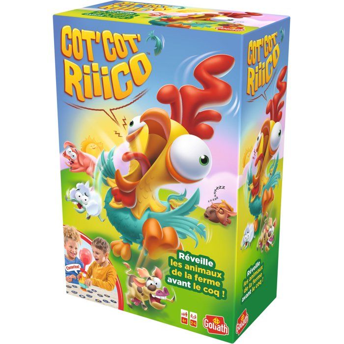 Cot Cot Riiico - Party Game - GOLIATH - Speed and Suspense