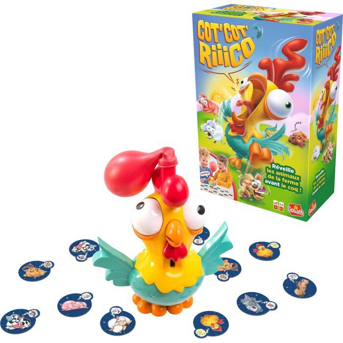 Cot Cot Riiico - Party Game - GOLIATH - Speed and Suspense