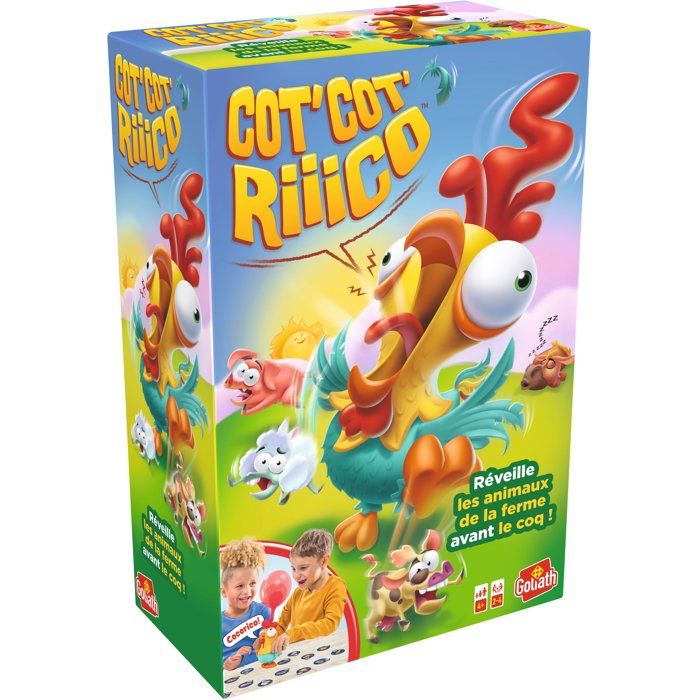 Cot Cot Riiico - Party Game - GOLIATH - Speed and Suspense