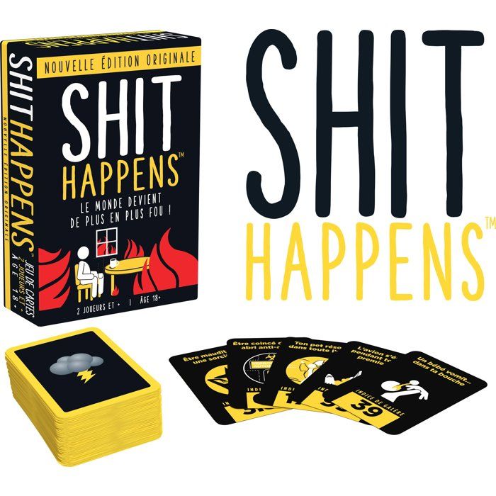 Shit Happens - Party Game - GOLIATH - New Original Edition