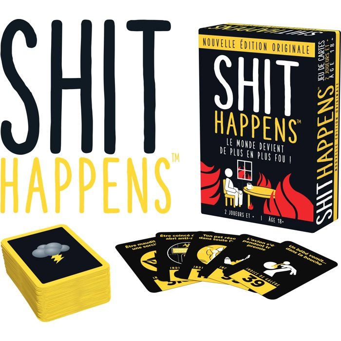 Shit Happens - Party Game - GOLIATH - New Original Edition