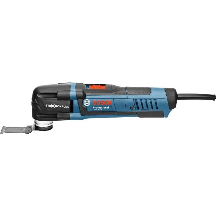 BOSCH Multifunction tool Starlock plus 300 W GOP30-28 with 1 wood and metal blade