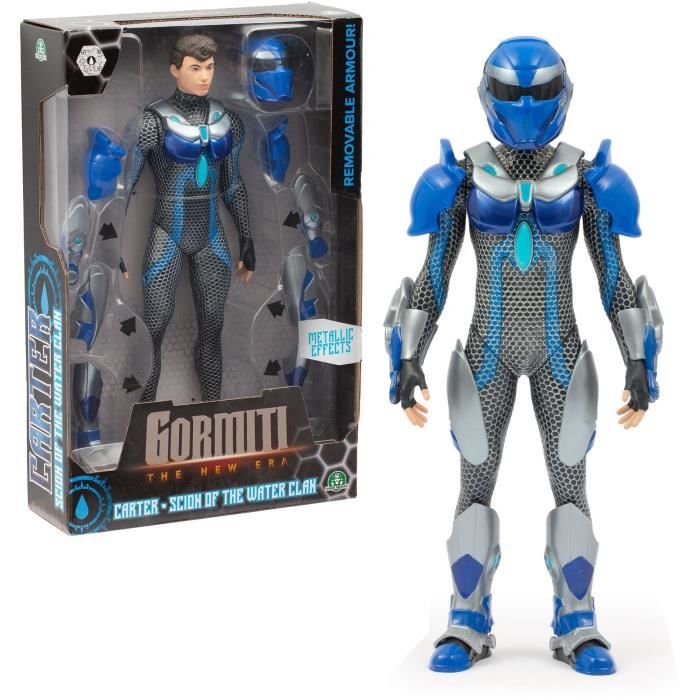 Action figure - GORMITI - Scion with armor Water model - 27 cm - from 4 years old - GRV032