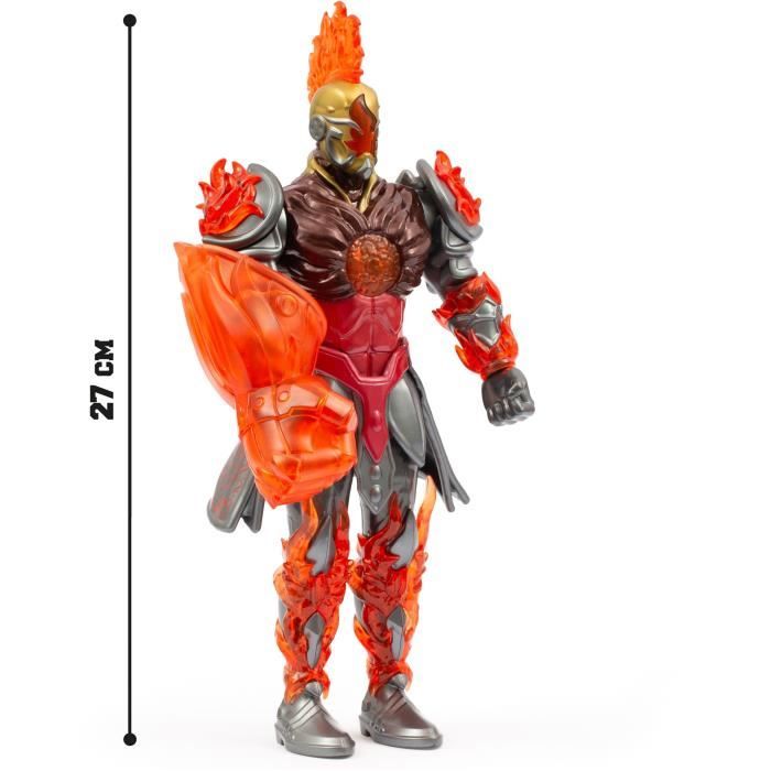 Action figure - GORMITI - Gormiti with Fire Model weapon - 27 cm - from 4 years old - GRV063