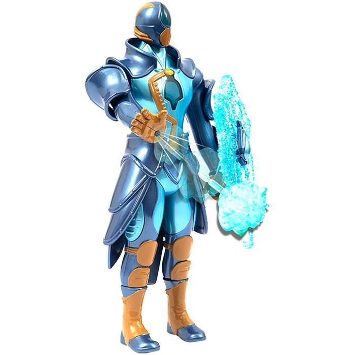 Action figure - GORMITI - Gormiti with light attack Water - Aqu - 27 cm - from 4 years old - GRV071