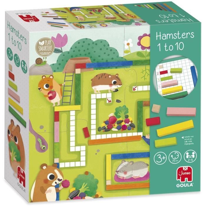 Educational game - GOULA - 1-10 Maths - Help the hamsters to build up their provisions for the winter