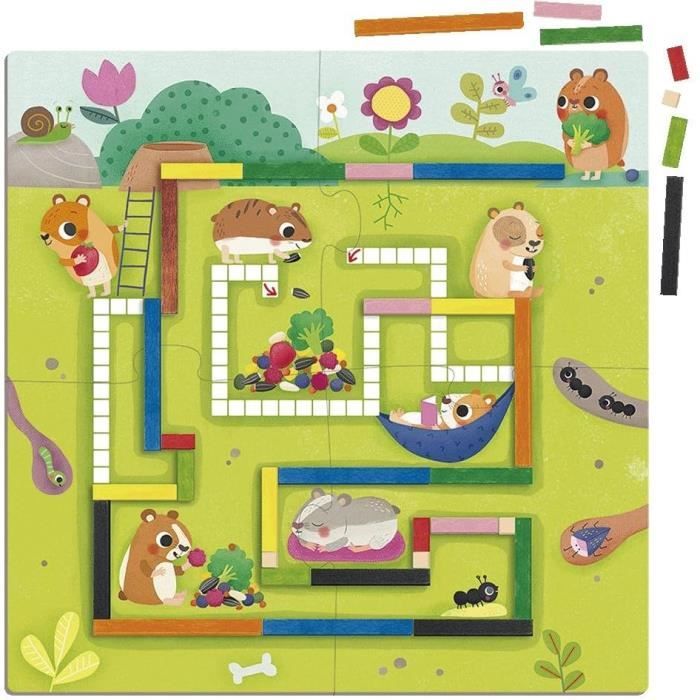 Educational game - GOULA - 1-10 Maths - Help the hamsters to build up their provisions for the winter