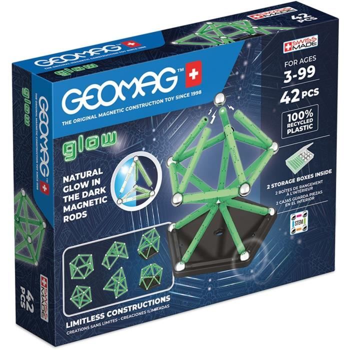 GEOMAG - Ecofriendly 42 pcs Glow