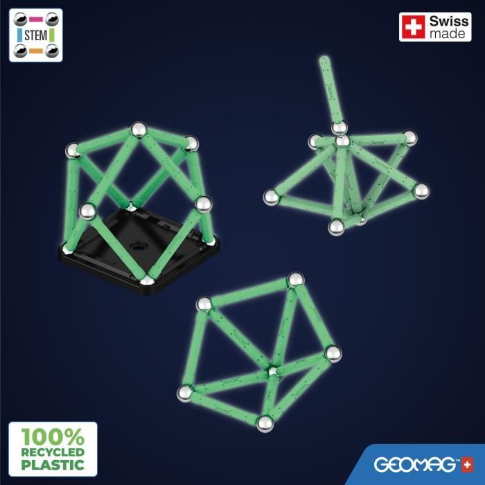 GEOMAG - Ecofriendly 25 pcs Glow