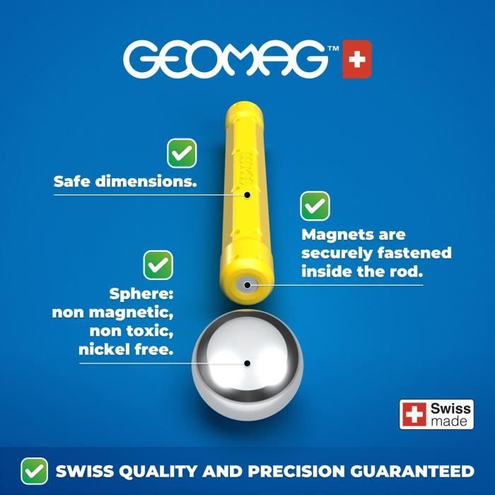 GEOMAG - EcoFriendly 52 pcs Panels supercolor