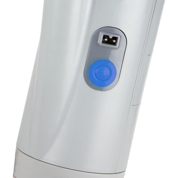 GRE - Battery bottom cleaner for spas and above -ground pools - equipped with a cartridge filter