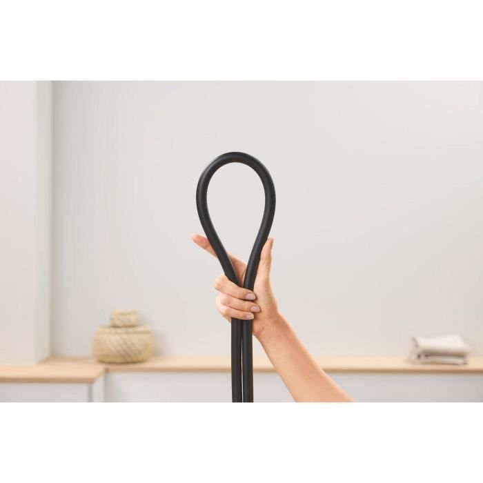 Shower hose - GROHE VitalioFlex 287422432 - 1.75m - Anti-kink and torsion - Universal connection - Smooth surface - Matt black