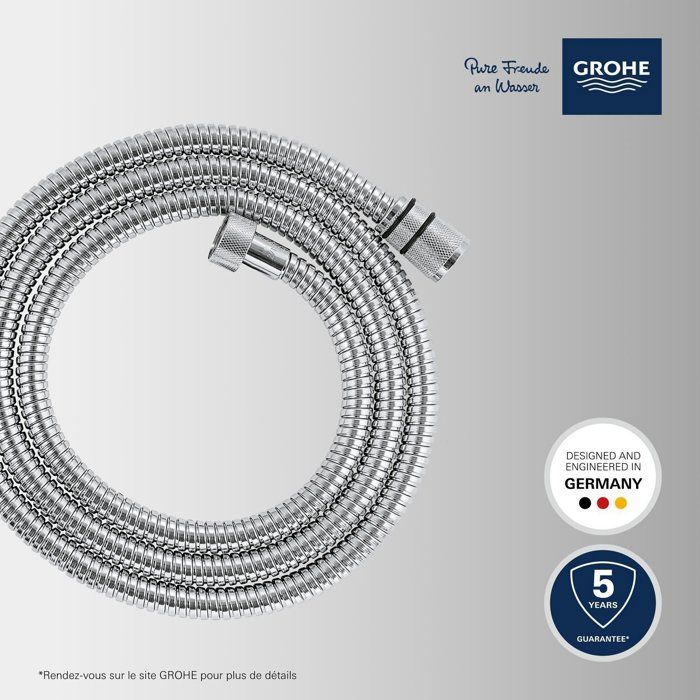 Shower hose - GROHE - 22100000 - 1.75 m - VitalioFlex - Metal