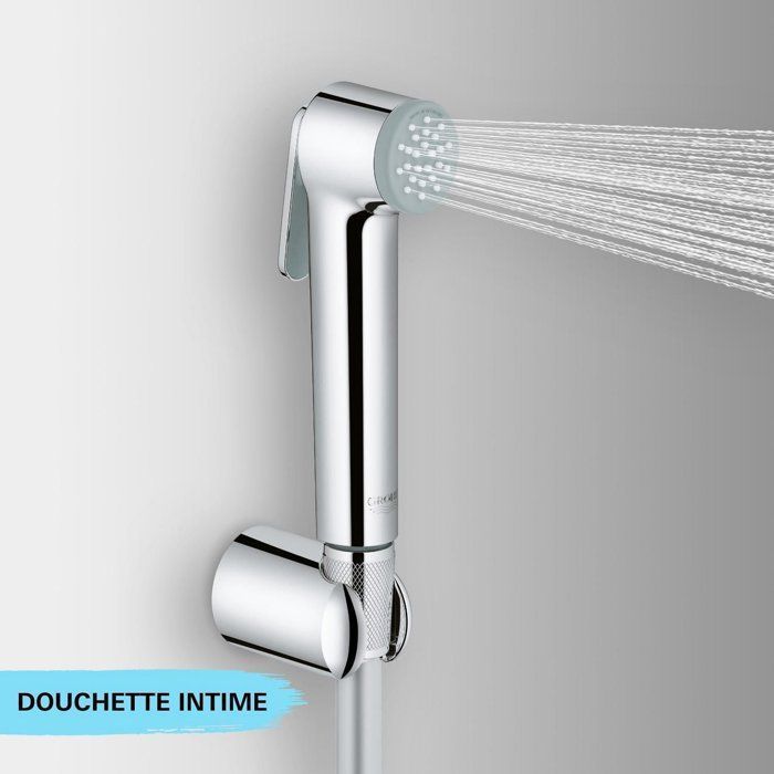 Shower head - GROHE Vitalio - 26351000 - 1 jet - Chrome - Hand shower with trigger - Anti-scald technology - Water saving