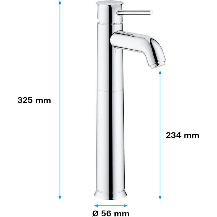 GROHE - Single-lever countertop washbasin mixer - Size XL
