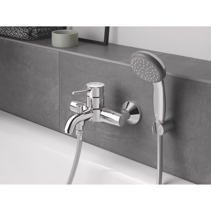 Grohe - Bath / shower monocommiage mixer - Wall