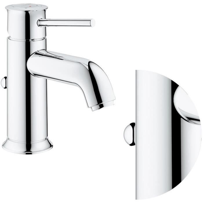 GROHE TAP START CLASSIC bathroom sink, mixer with emptying tickle, water -made water mousseur, 23810000