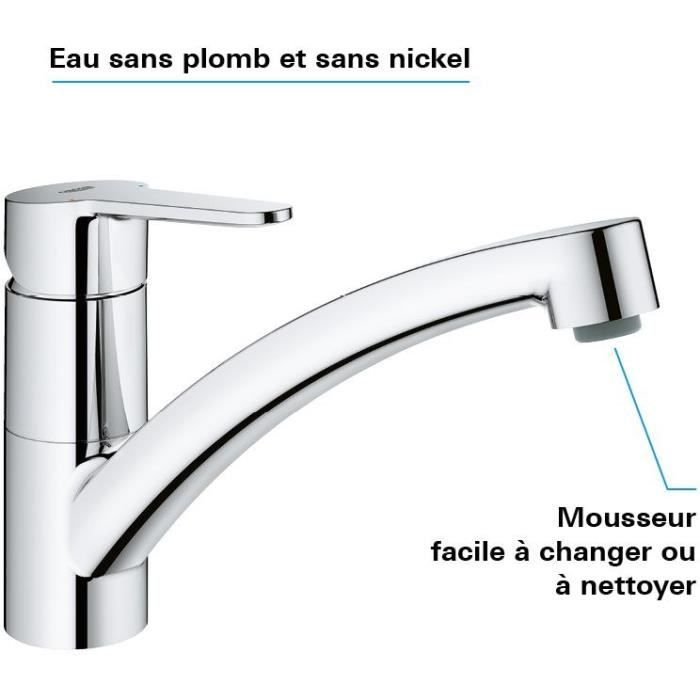 Grohe - Sink monocommande mixer - Start Eco