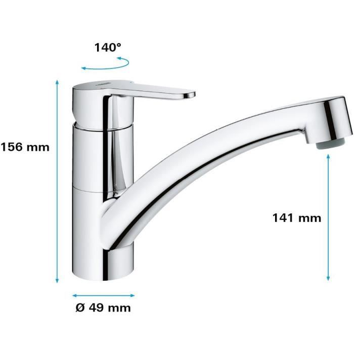 Grohe - Sink monocommande mixer - Start Eco
