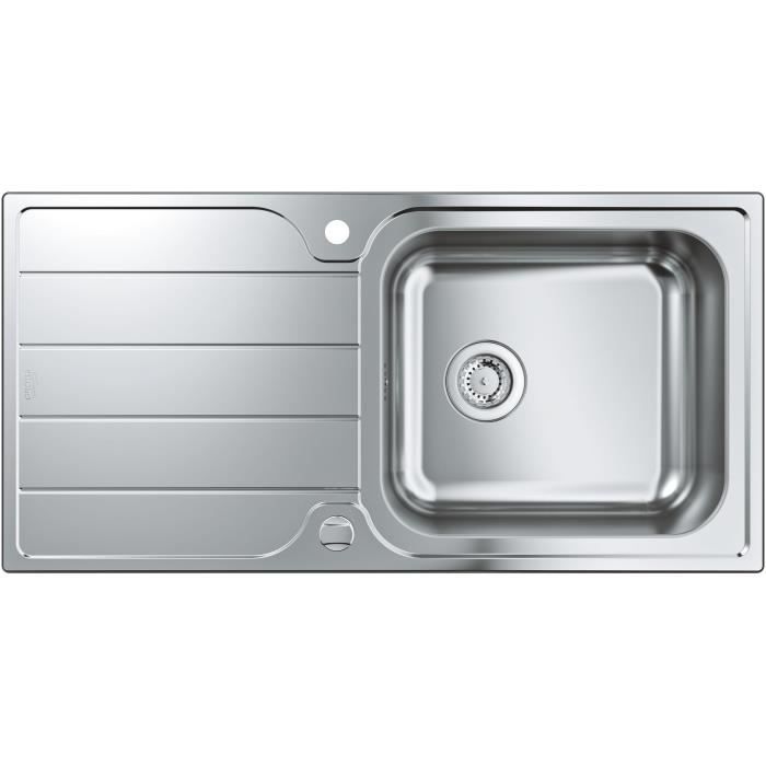 Sink - stainless steel - stainless steel - GROHE