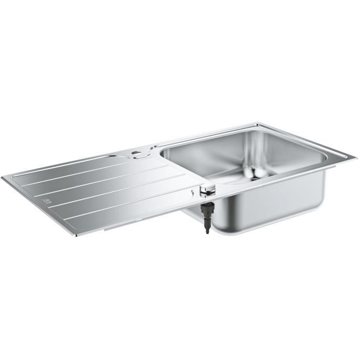 Sink - stainless steel - stainless steel - GROHE