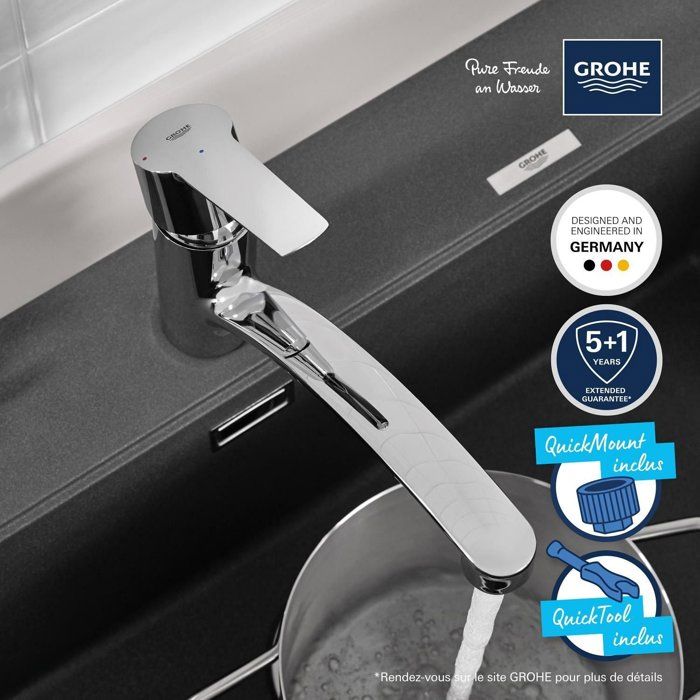 GROHE - Single lever sink mixer