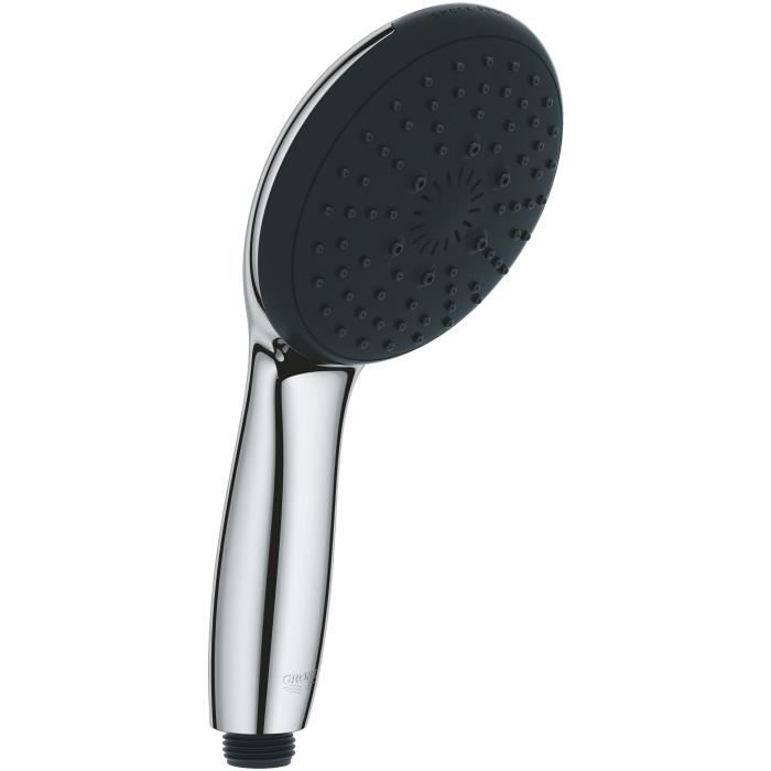 Shower head - GROHE Vitalio Start 110 26031001 - 3 jets (Rain/Stimulating/Massage) - Easy selection - Water saving - Chrome