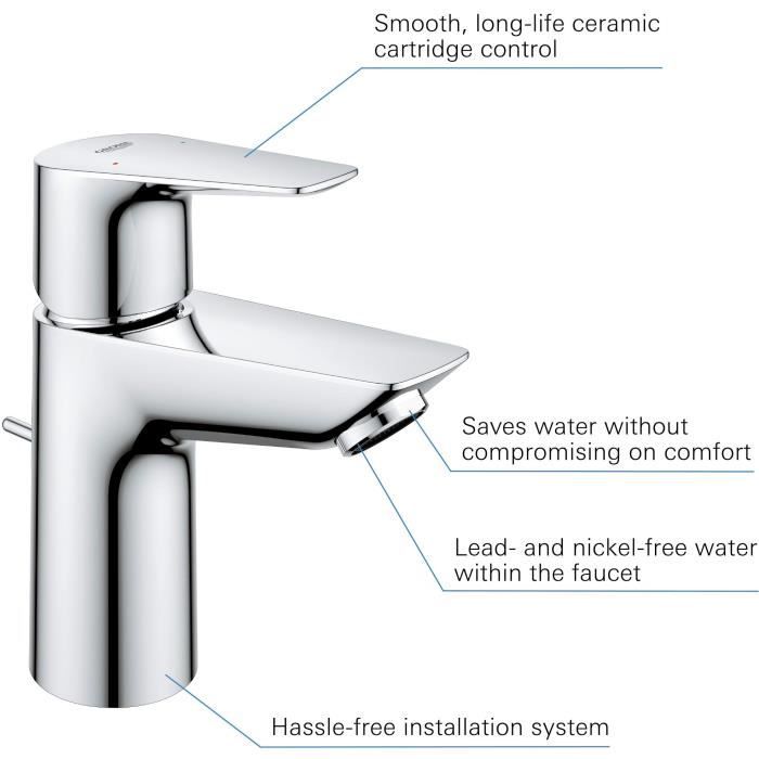 Grohe - Single-handle sink faucet - Size S