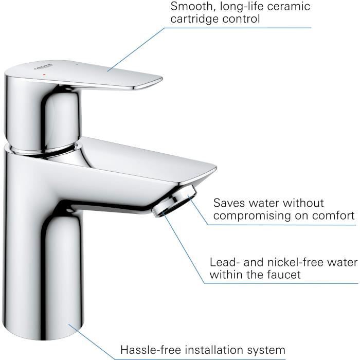 Grohe - Lavabo monocommande mixer - Size S