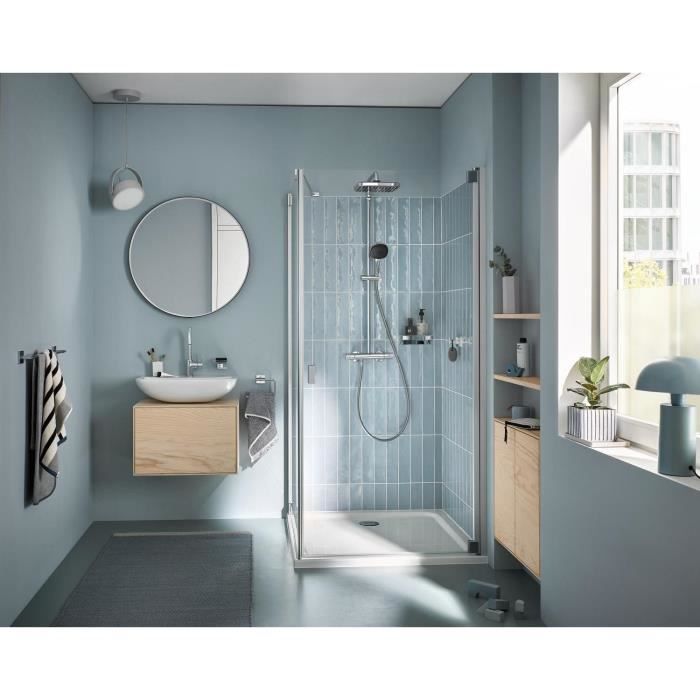 Shower column with thermostatic mixer - Water saving - GROHE Vitalio Comfort 250 - Chrome - 26696001