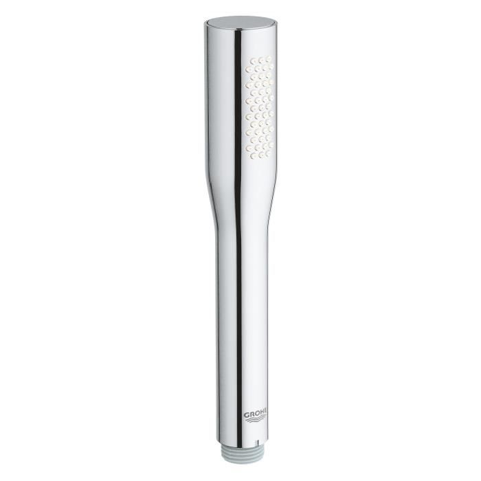 Grohe Get stick shower head, 1 jet, shower with anti-burlûre technology and water saving, chrome, 27458000
