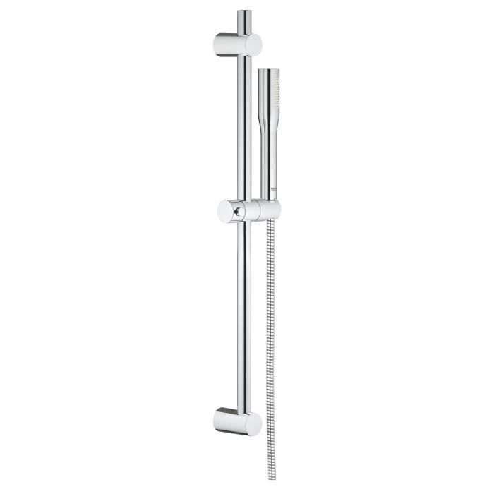 Grohe Get stick shower head, 1 jet, shower with anti-burlûre technology and water saving, chrome, 27458000