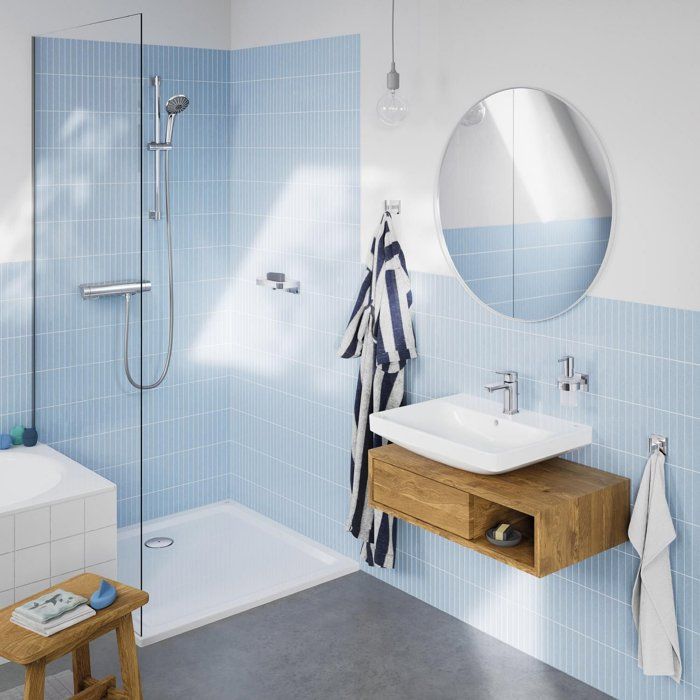 Grohe thermostatic mixer ½ Grohtherm 2000 34469001 - Battle holder - Temperature limiter - Water economy - Chrome