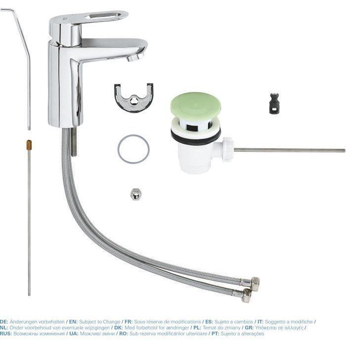 Baulop monocommiame sink mixer Size S - Grohe - 23335000