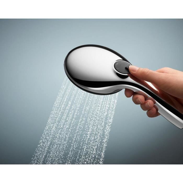 Shower set with 2 jets shower head, holder and hose - GROHE Vitalio Start 110 27950001 - Easy selection - Water saving