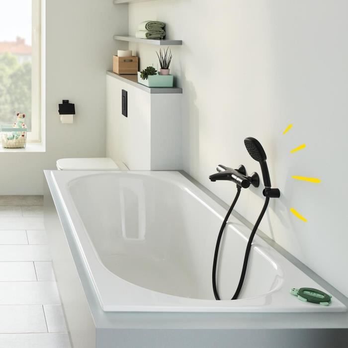 Shower set with 2 jets shower head, holder and hose - GROHE Vitalio Comfort 110 263992431 - Easy selection - Water saving
