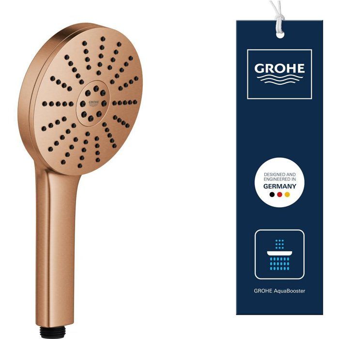 Hand Shower - GROHE - Vitalio Joy+ 120 - 3 Spray Patterns