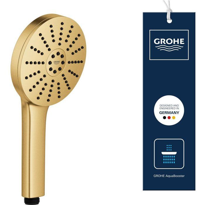 Hand Shower - GROHE - Vitalio Joy+ 120 - 3 Spray Patterns