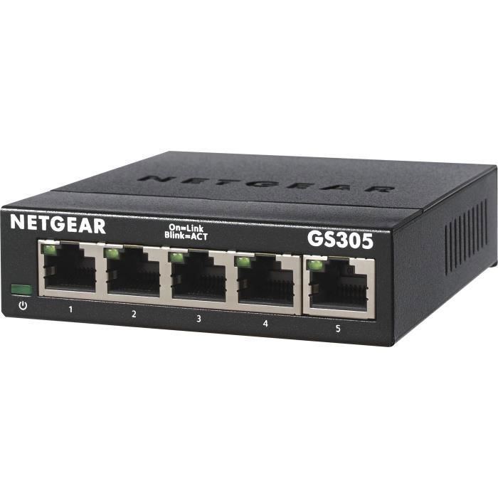 NETGEAR 5 Port Gigabit Ethernet Switch
